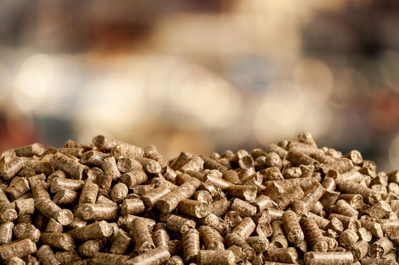 les granulés de bois : combustibles renouvelables et peuvent fonctionner avec un faible taux d'émissions
